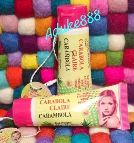 2PCS CARAMBOLA FACE CREAM (1 DAY CREAM & 1 NIGHT CREAM) PINK ROSE'S