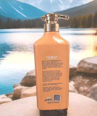 FAST GLOW HALFCASTE CARROT WHITENING BODY LOTION 400ml SPF50