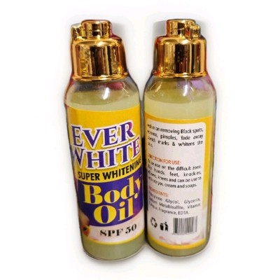 EVER WHITE SUPER WHITENING BODY OIL 120ml 1pc