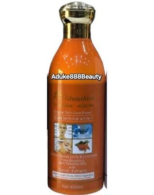 PURE GLUTATHIONE INJECTION GLUTA TERMINAL WHITENING MILK CARROT EXTRACT 400ml✅️