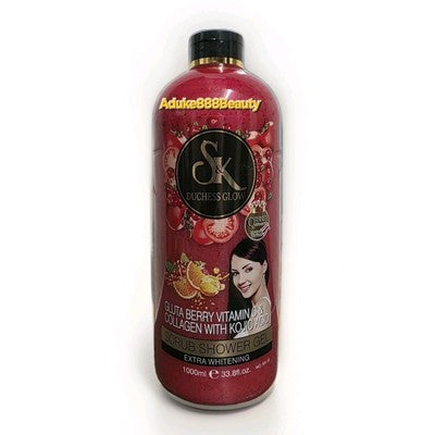 SK DUCHESS GLOW SCRUB SHOWER GEL EXTRA WHITENING 1000ml