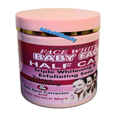BABYFACE HALFCAZT TRIPLE WHITENING EXFOLIATING SOAP 500g✅️