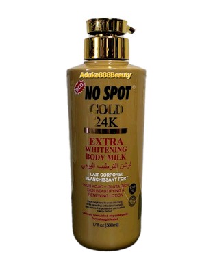 ORIGINAL NO SPOT GOLD 24K EXTRA WHITENING LOTION 500ml SPF50✅️