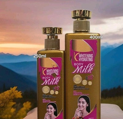 250ml K WHITENING HYDRATING BODY MILK WHITENING LOTION SPF25