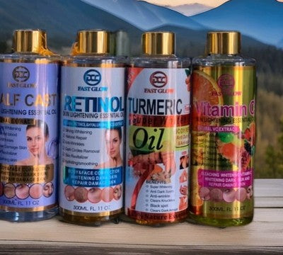 FAST GLOW VITAMIN C SKIN LIGHTENING ESSENTIAL OIL 300ml