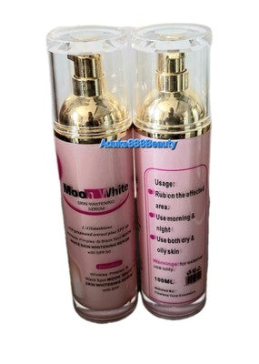 MOON WHITE SKIN WHITENING SERUM L-GLUTATHIONE GRAPESEED EXTRACTS 100ml SPF60 ✅️