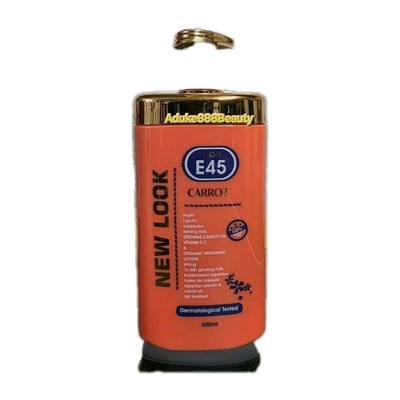 ICON E45 CARROT WHITENING LOTION 500ml✅️