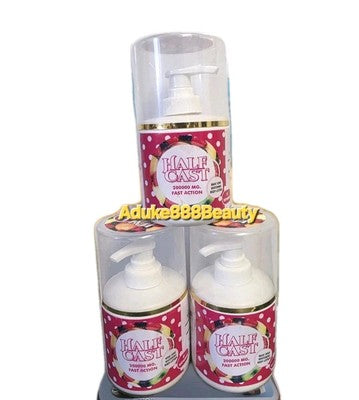 HALFCASTE 200000MG FAST ACTION STRONG WHITENING BODY LOTION 250ml✅️