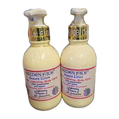GOLDEN FACE SUPER LIGHTENING BODY MILK 250ml✅️