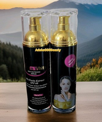 MOON WHITE SKIN WHITENING SERUM MIXED FRUITS EXTRACTS 100ml SPF60 ✅️