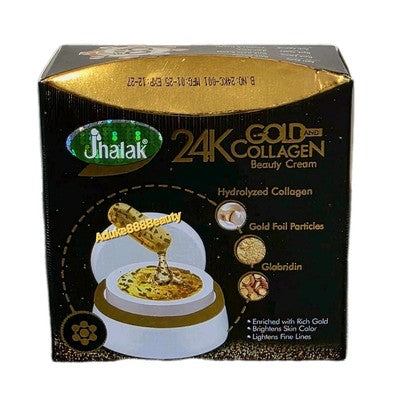 JHALAHK 24k GOLD FACE CREAM COLLAGEN ANTI-ACNE WHITENING✅️