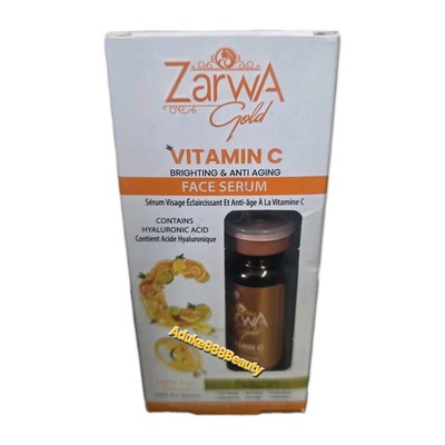 ZARWA GOLD AMPOULE VITAMIN C FACE SERUM MAGICAL WHITENING✅️