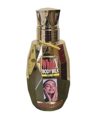WHITEX HALFCASTE GLOW LOTION WHITENING BODY MILK SPF25✅️