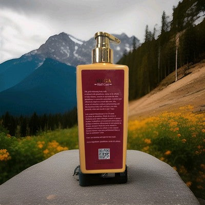 MEGA HALFCASTE 24K GOLD WHITENING BODY MILK
