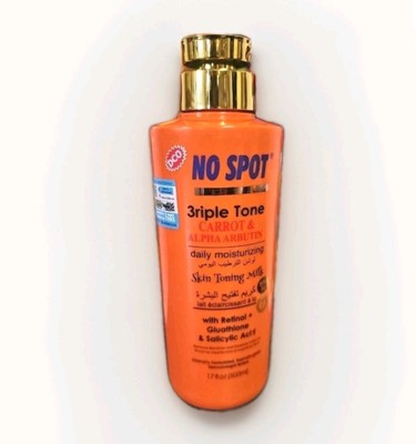 ORIGINAL NO SPOT 3RIPLE TONE CARROT WHITENING LOTION 500ml