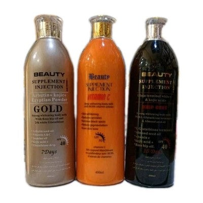 BEAUTY SUPPLEMENT INJECTION BODY MILK BLACK 400ml✅️