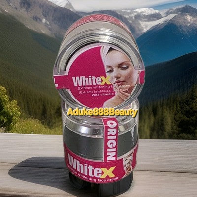 WHITEX EXTREME WHITENING FACE CREAM ARGAN OIL GLUTATHIONE TEATREE OIL 30g