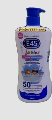 E45 JUNIOR TEEN MOISTURIZING GLOWING BODY LOTION 400ml SPF50✅️