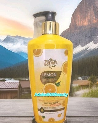ZARWA GOLD LEMON LOTION 10x FAST WHITENING 400ml✅️