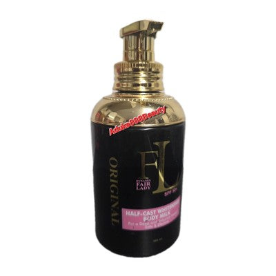 ORIGINAL FAIR LADY HALFCAZT WHITENING BODY MILK 400ml SPF50✅️