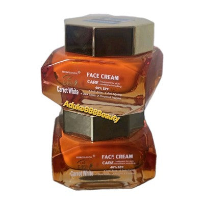LOK E45 CARROT WHITE FACE CREAM 50ml SPF40✅️