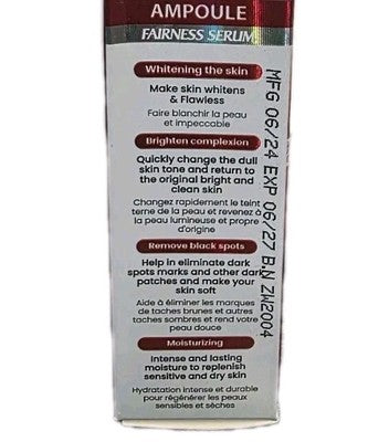 ZARWA GOLD AMPOULE VITAMIN C FACE SERUM MAGICAL WHITENING✅️