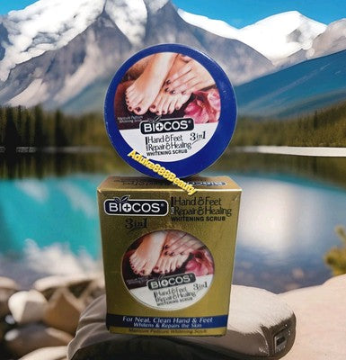 BCUS HAND & FEET REPAIR & WHITENING SCRUB 50g✅️