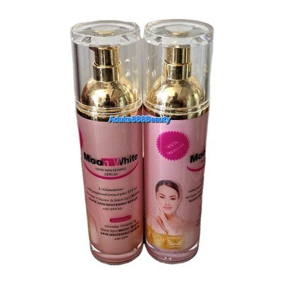 MOON WHITE SKIN WHITENING SERUM L-GLUTATHIONE GRAPESEED EXTRACTS 100ml SPF60 ✅️