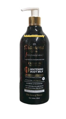 DIAMOND GLOW WHITENING BODY MILK EXTREME ACTIVE INTENSE 500ml SPF60✅️