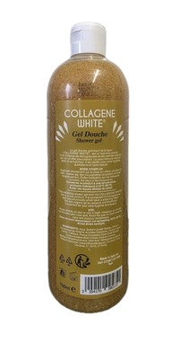 COLLAGEN WHITE GEL DOUCHE EXFOLIANT & LIGHTENING SHOWER GEL 760ml✅️