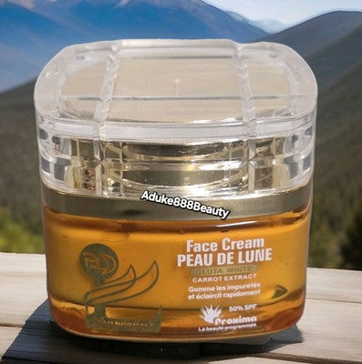 LOTION PEAU DE LUNE FACE CREAM CARROT 50ml SPF50✅️