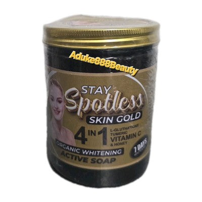 STAY SPOTLESS SKIN GOLD SOAP & OIL 2in1 ORGANIC WHITENING 7DAYS GLOW 500g✅️