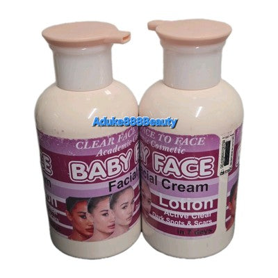 BABYFACE FACIAL CREAM WHITENING LOTION CLEAR FACE TO FACE✅️