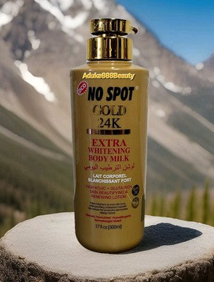 ORIGINAL NO SPOT GOLD 24K EXTRA WHITENING LOTION 500ml SPF50✅️