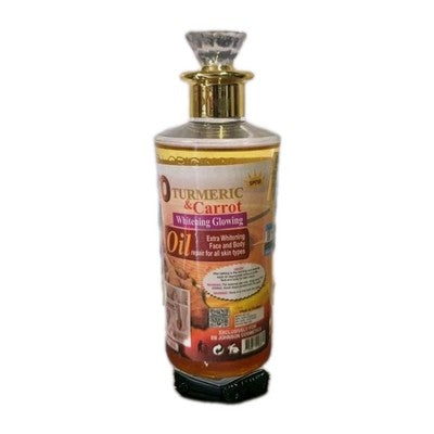 PURE MOLATO BOOSTER WHITE OIL TUMERIC & CARROT 250ml SPF50