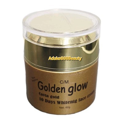GOLDEN GLOW EXTRA WHITENING FACE CREAM CAVIA GOLD 60g✅️