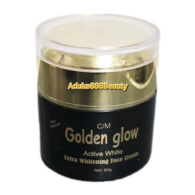 GOLDEN GLOW EXTRA WHITENING FACE CREAM ACTIVE WHITE 60g✅️