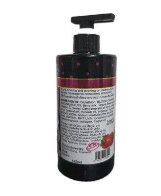 GLUTA BERRY HALFCAZT SUPER BLEMISH 200000MG WHITENING LOTION 520ml✅️