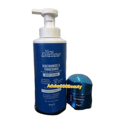 NEW EXPERIENCE STAGE2 NIACINAMIDE & TRANEXAMIC BODY LOTION 500ml SPF50