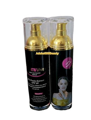 MOON WHITE SKIN WHITENING SERUM MIXED FRUITS EXTRACTS 100ml SPF60 ✅️