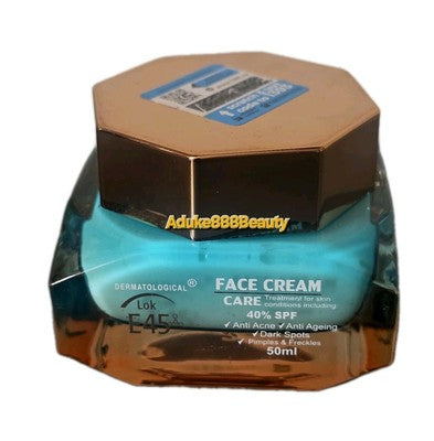 LOK E45 FACE CREAM 50ml SPF40✅️