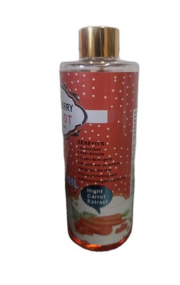 GLUTA BERRY CARROT WHITENING ESSENTIAL FACE AND BODY OIL 300ml SPF45✅️