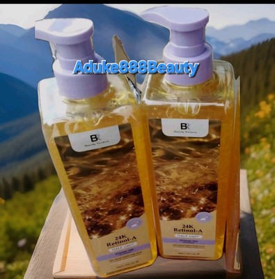 BR BEAUTY ROUTINE HALFCASTE 24k RETINOL-A SHOWER GEL