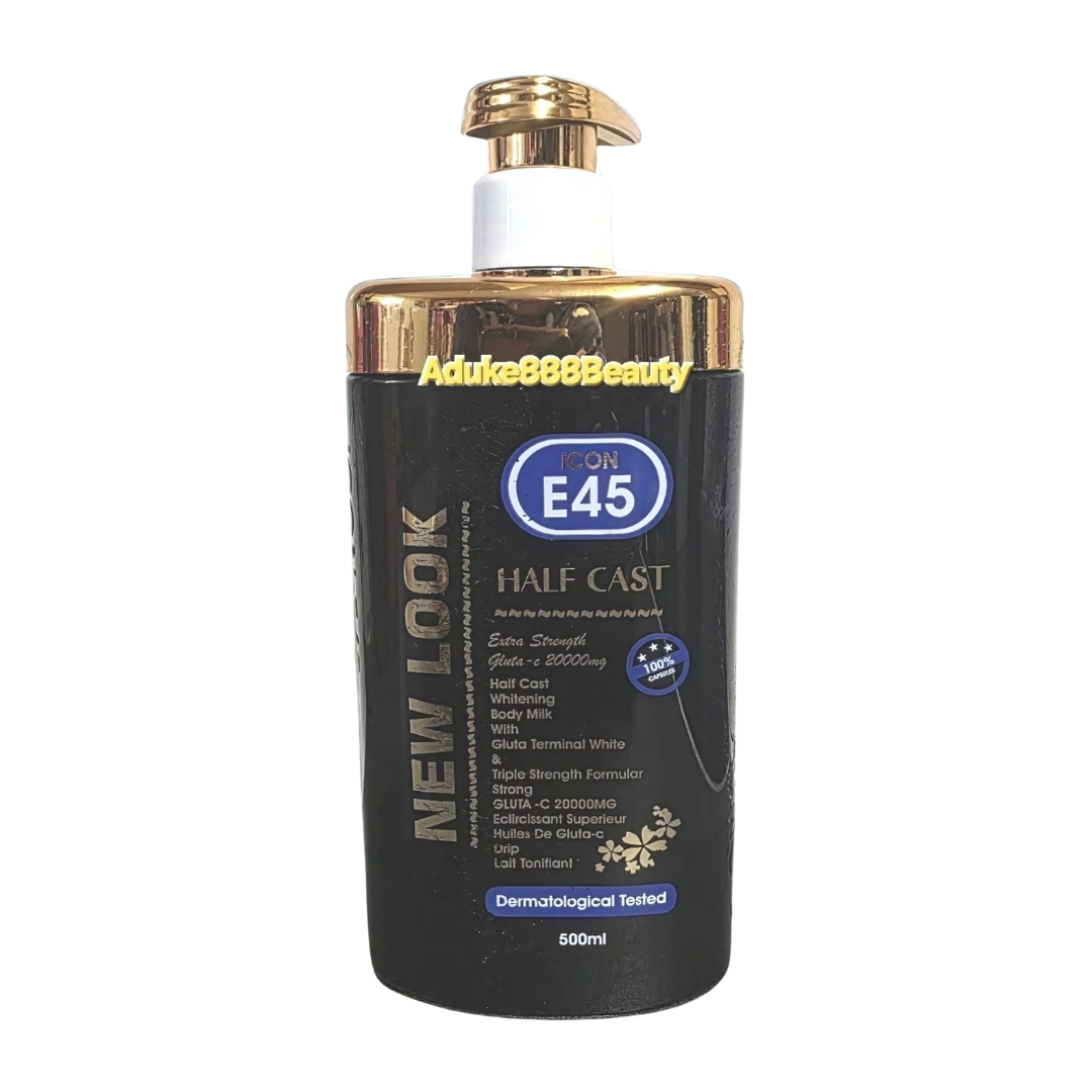 ICON E45 HALFCASTE WHITENING LOTION EXTRA STRENGTH 500ml
