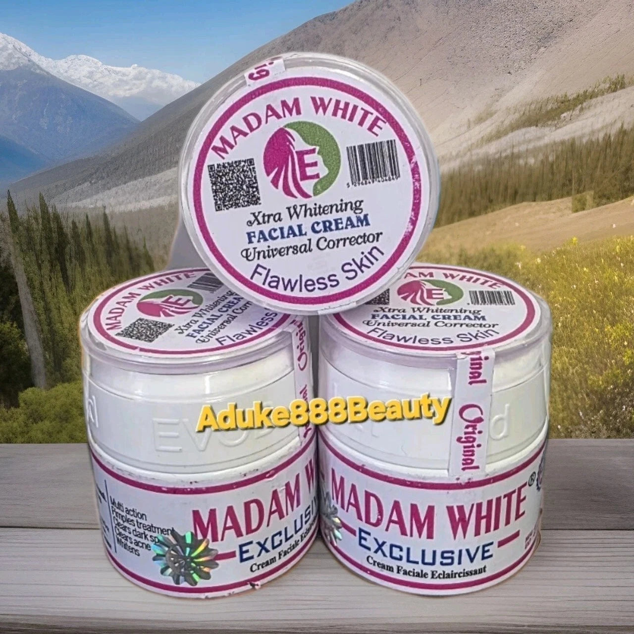 EVOB MADAM WHITE EXCLUSIVE WHITENING FACE CREAM ECLAIRCISSANT 60g