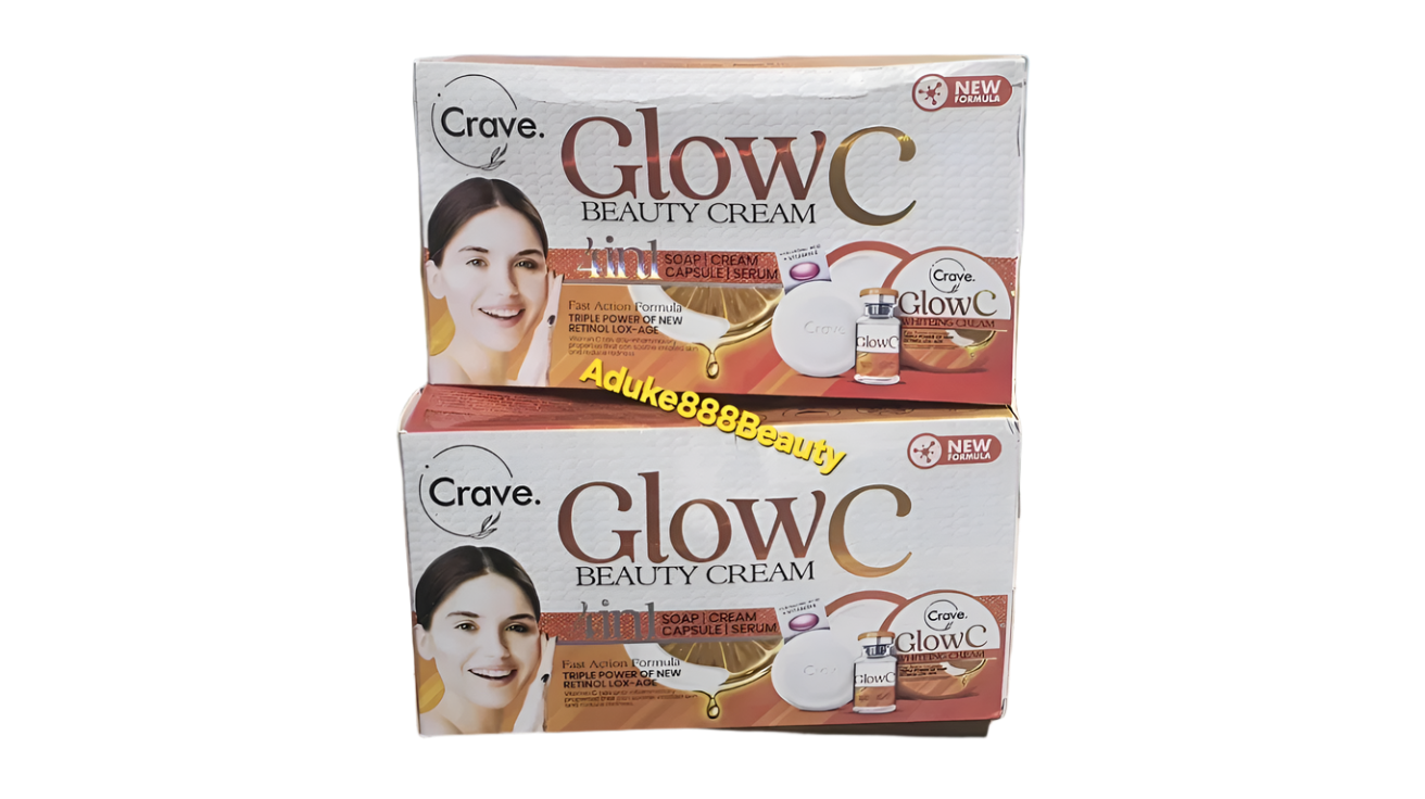 CRAVE GLOW C FACE CREAM 4in1 WHITENING FORMULA