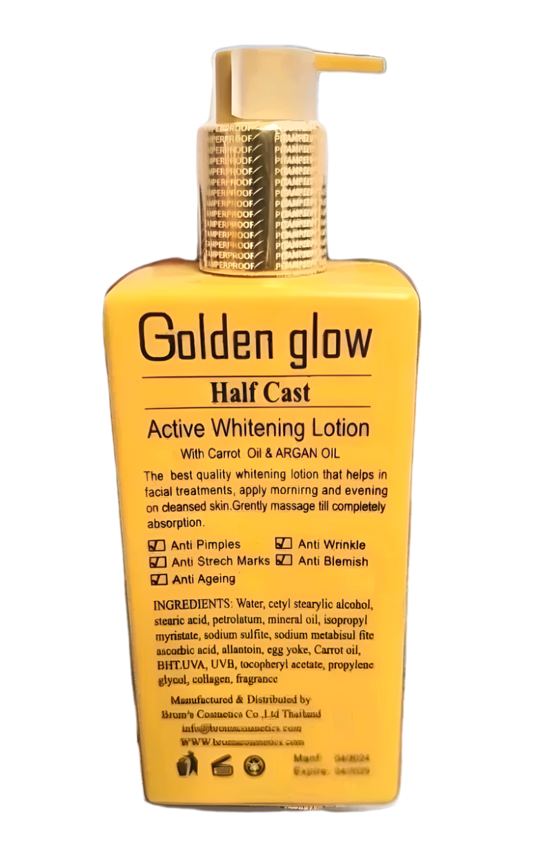 GOLDEN GLOW LOTION WHITENING MILK INTENSIVE LOTION 500ml