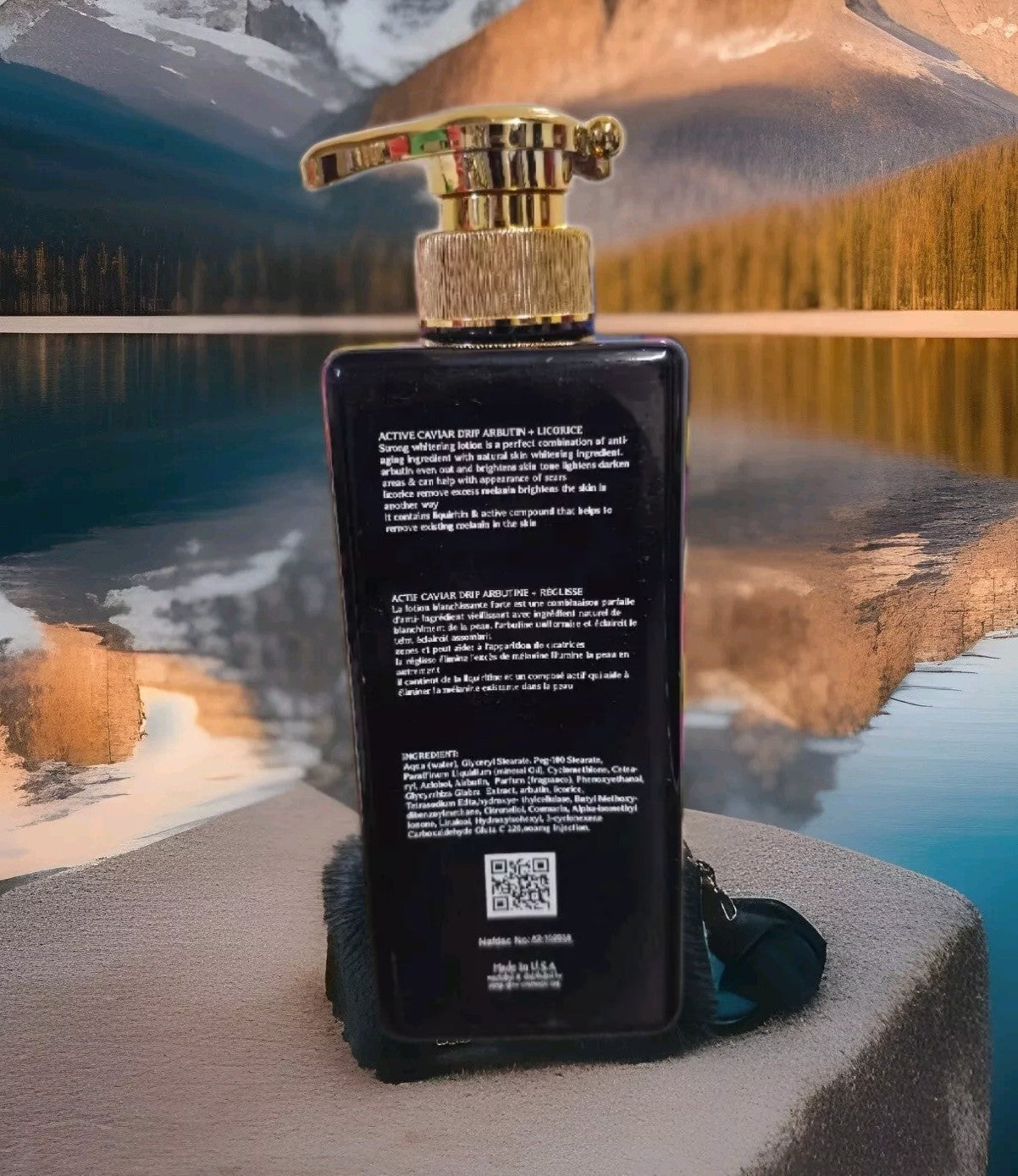 ACTIVE CAVIAR DRIP WHITENING LOTION BLACK SPF50 444ml✅️