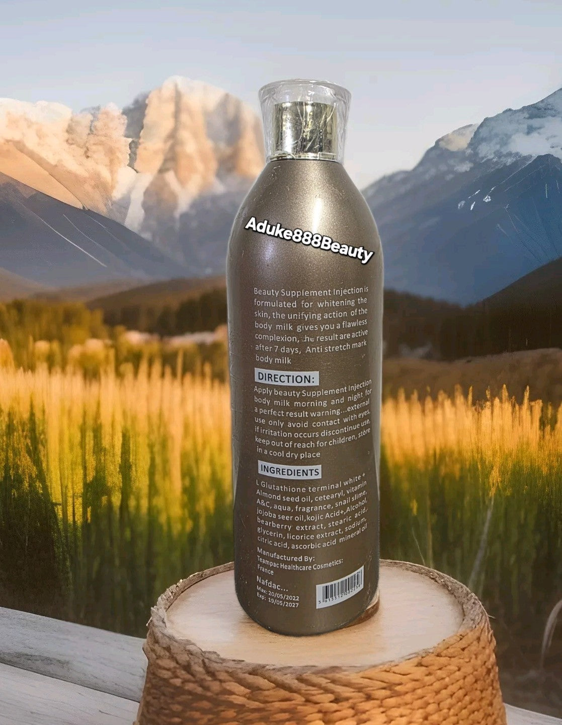 BEAUTY SUPPLEMENT INJECTION BODY MILK GOLD 400ml