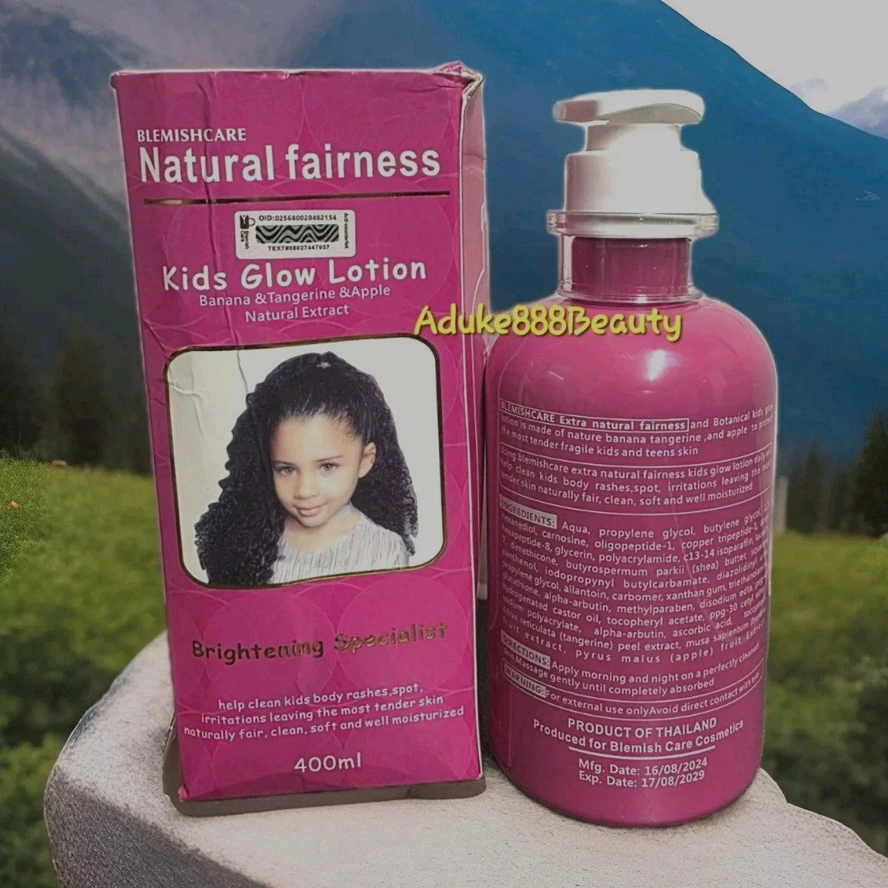 BLEMISHCARE NATURAL FAIRNESS KIDS GLOW LOTION